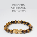Golden  Tiger's Eye Mantra with Piyao