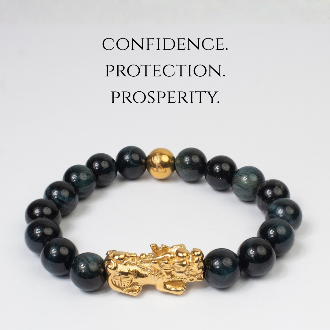 Blue Tiger Eye Piyao